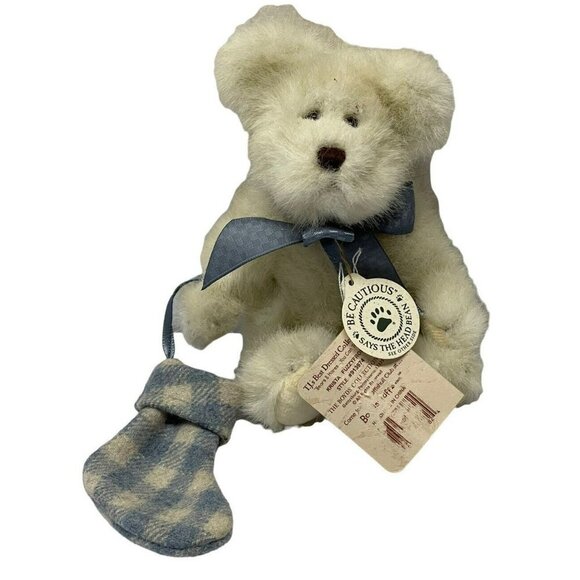 Boyds Bears TJ Beat Dressed Bears Collection Rare Krista FuzzyFrost with tag - Picture 1 of 6